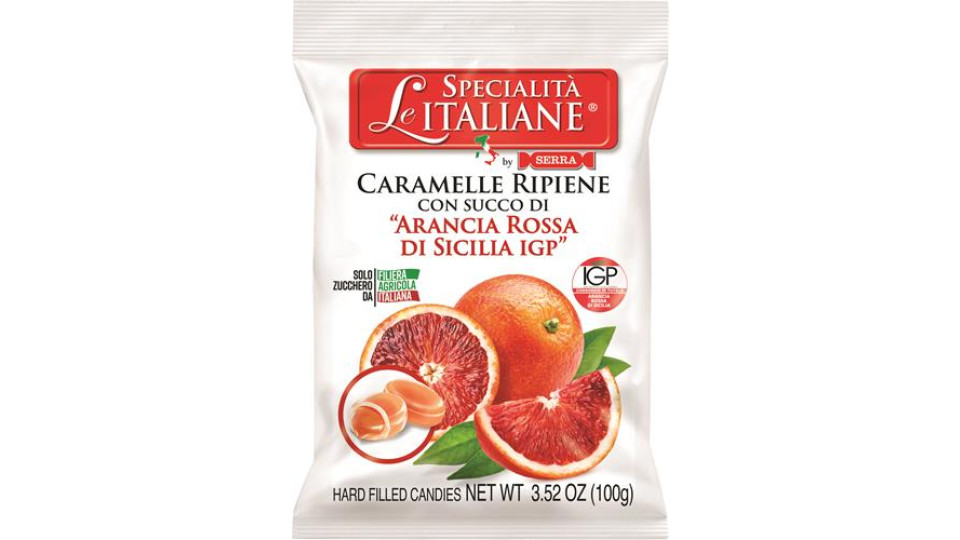 Caramelle Ripiene le Italiane Arancia Rossa