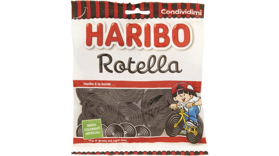 Haribo, Caramelle Gommose Liquirizia Rotella