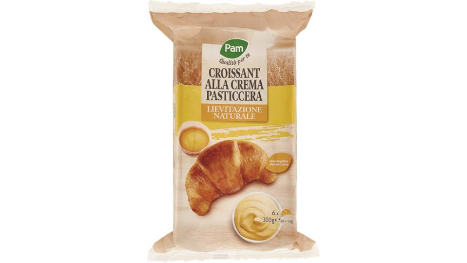 Croissant con Crema al Cioccolato  (45g x 6)