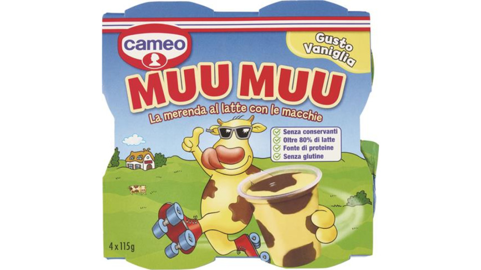 Cameo Muu Muu Mini Vaniglia 6x50 G