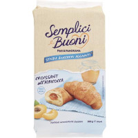 Senza Zuccheri Aggiunti Croissant all'Albicocca 300g (50gx6)