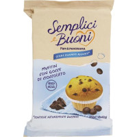 Senza Zuccheri Aggiunti Muffin con Gocce di Cioccolato