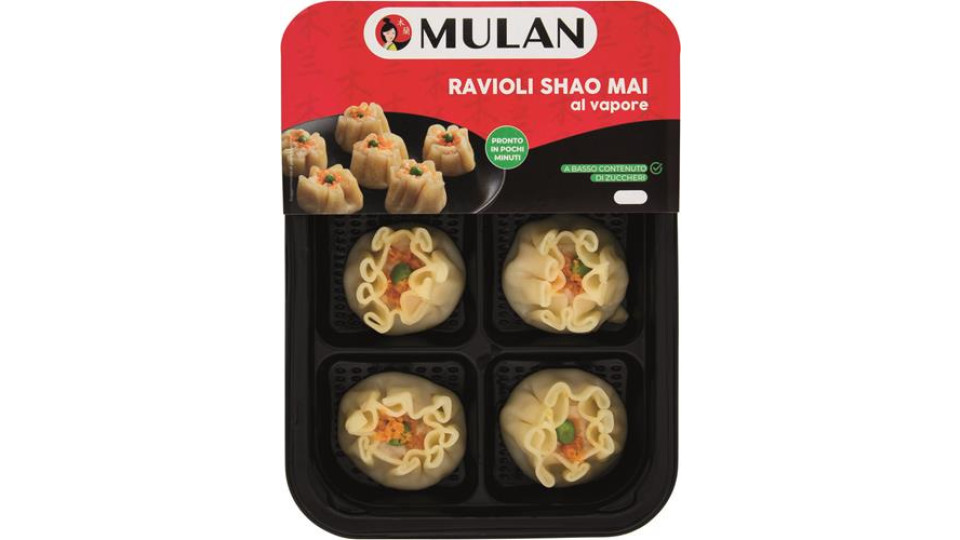 RAVIOLI SHAO MAI AL VAPORE, 220-260g