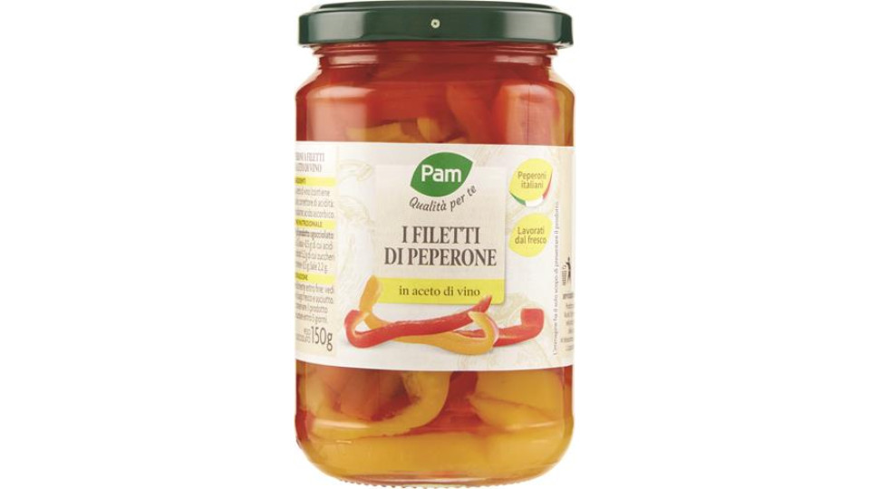 Peperoni a Filetti in Aceto di Vino