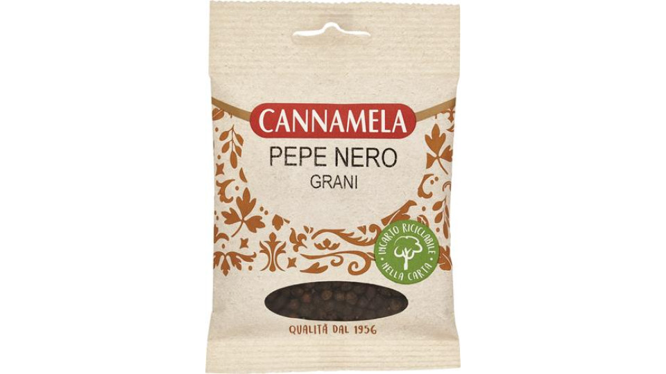 Cannamela Pepe Nero Grani 250 G Pet