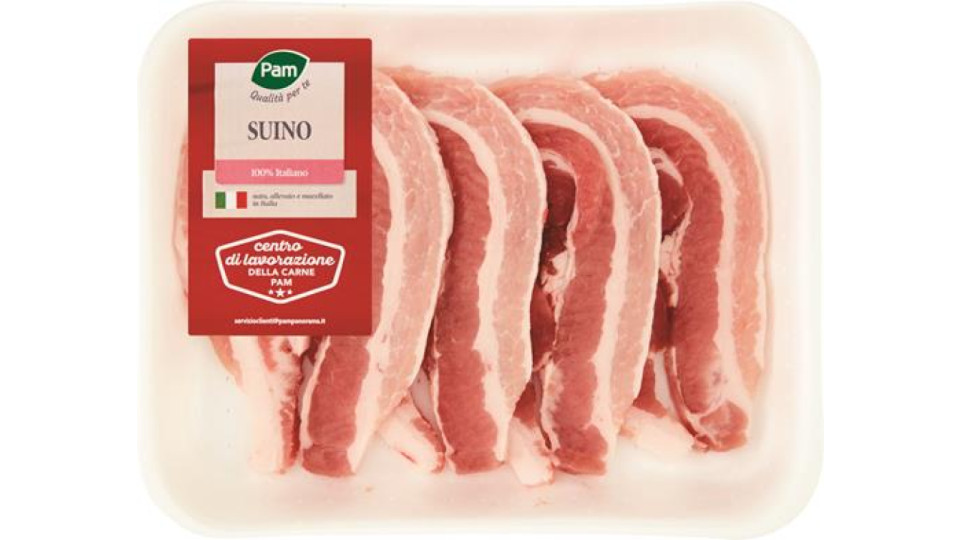 Pancetta Di Suino A Fette 500 G Ca