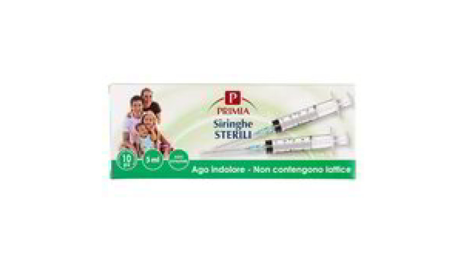 Siringhe Sterili 5 Ml Ago Indolore