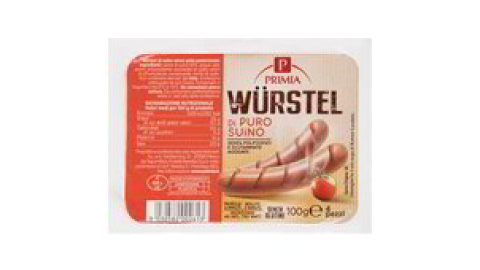 WURSTEL DI PURO SUINO
