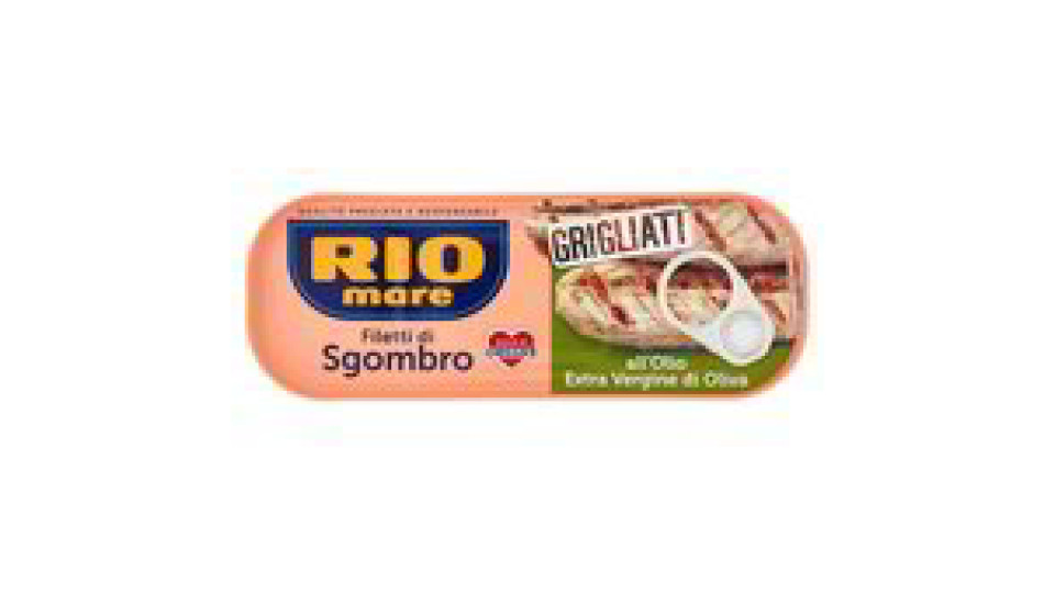 RIO MARE SGOMBRI GRIGLIATI HOT 120G