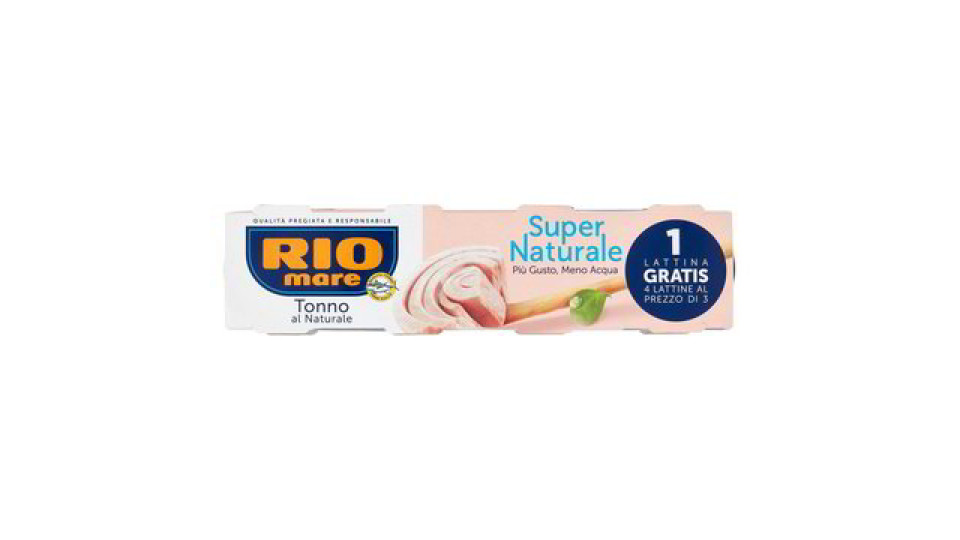 RIO MARE TONNO SUPERNATURALE GR.56X4