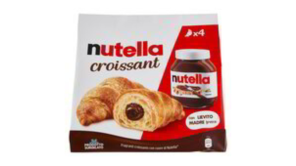 NUTELLA CROISSANT X4