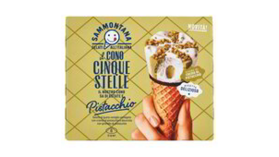 CONO 5 STELLE PISTACCHIO