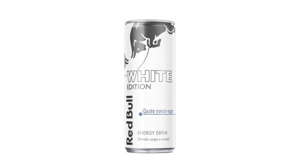 ENERGY DRINK, GUSTO COCCO ACAI - WHITE EDITION