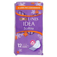 ASSORBENTE SOTTILE RIPIEGATO CON ALI 12 PEZZI