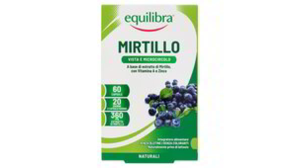 MIRTILLO VEGICAPS 60 PERLE