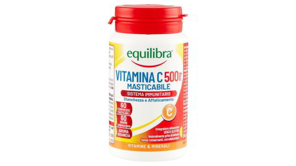 VITAMINA C 500 60 CPR MASTICABILE