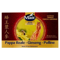 PAPPA REALE POLLINE E GINSENG 8 FIALE