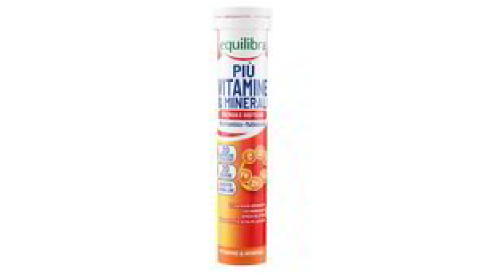 PIU VITAMINE E MINERALI 20 COMPRESSE