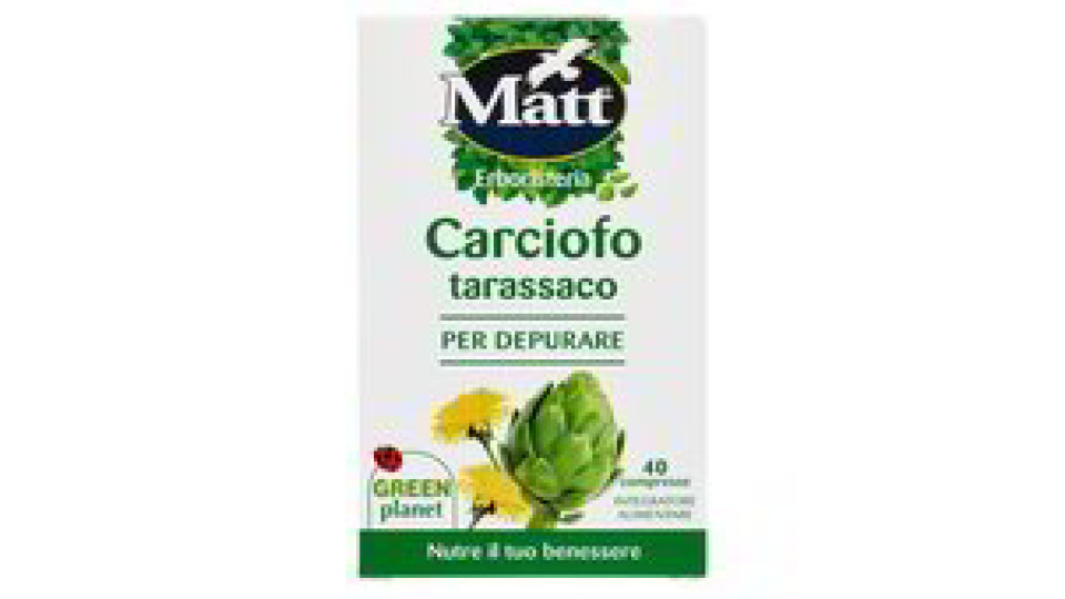 CARCIOFO TARASSACO 40 COMPRESSE