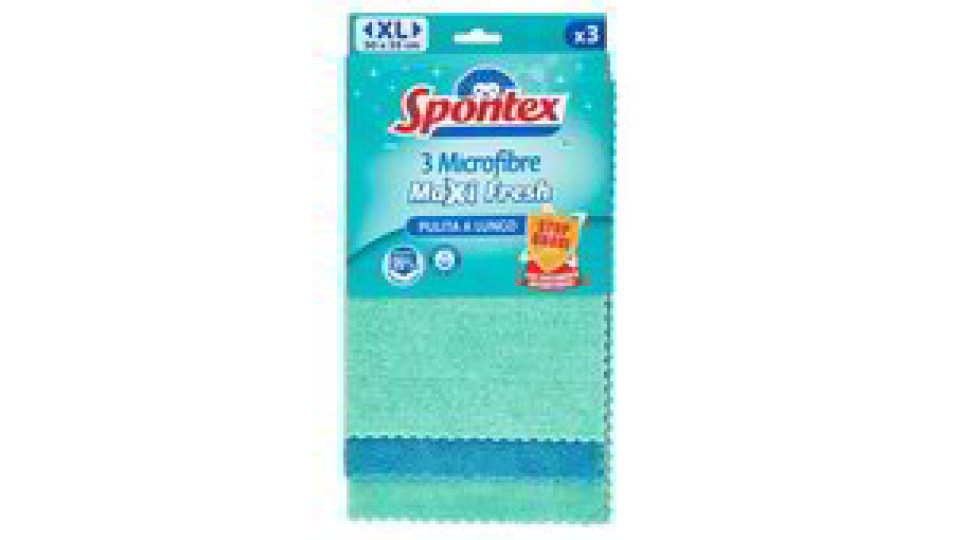 PANNI MICROFIBRA 30X30 CM 4 PEZZI