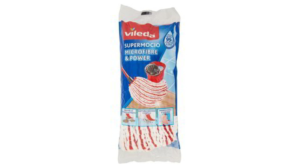 SUPER MOCIO FIOCCO MICROFIBRE E POWER