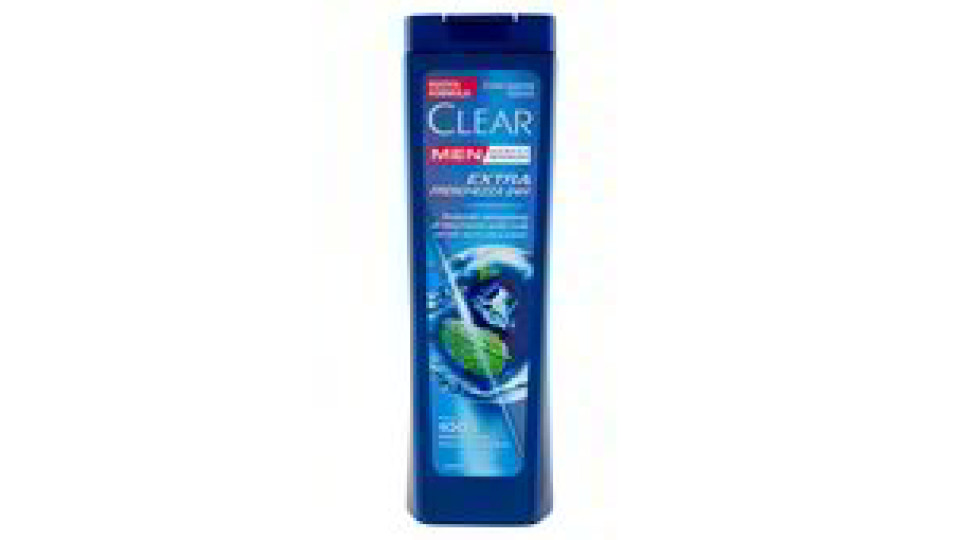 Clear Men Shampoo Antiforfora Extra Freschezza 24H 225 ml