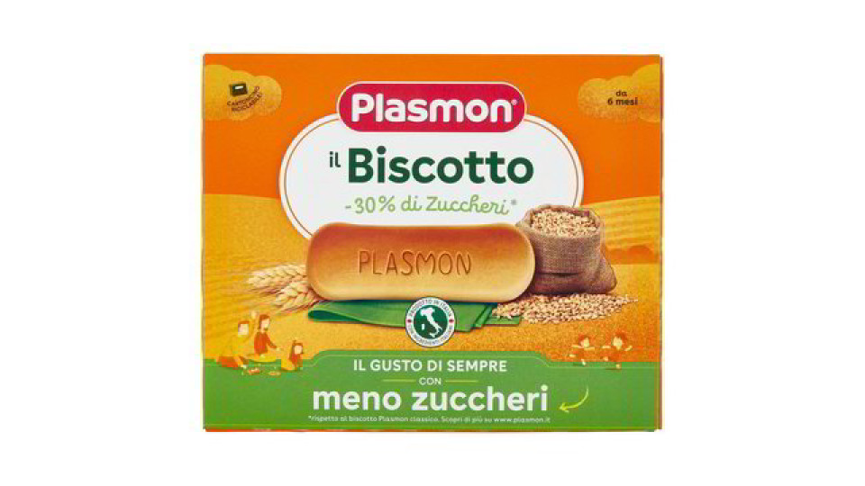 Plasmon il Biscotto -30% di Zuccheri* 320 g