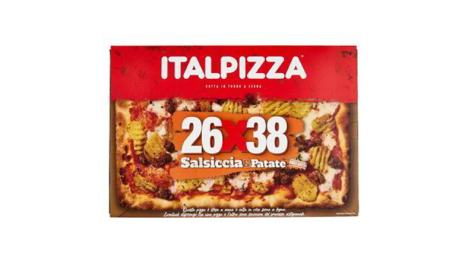 Italpizza 26x38 Salsiccia&Patate 570 g