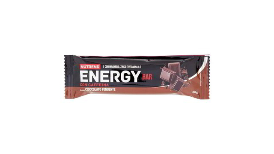 Nutrend Energy Bar con Caffeina Gusto Cioccolato Fondente 55 g