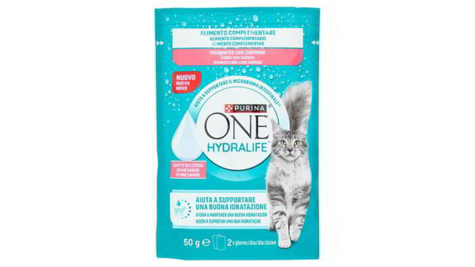 PURINA ONE Hydralife con Salmone 50g