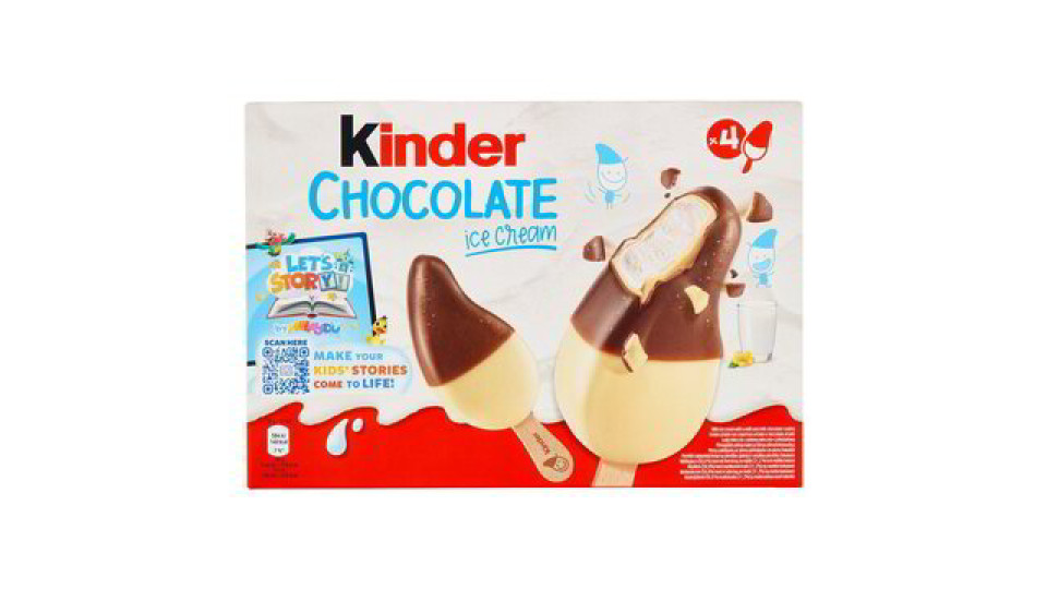 Kinder Chocolate ice cream 4 x 38 g