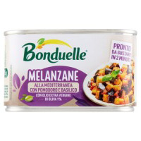 Bonduelle Melanzane alla Mediterranea con Pomodoro e Basilico 375 g