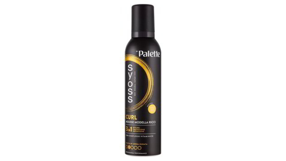 Syoss By Palette Curl Mousse Modella Ricci 250 ml