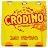 Crodino Analcolico Biondo 3 x 17,5 cl