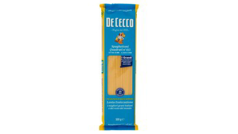 De Cecco Spaghettoni Quadrati n°413 500 g