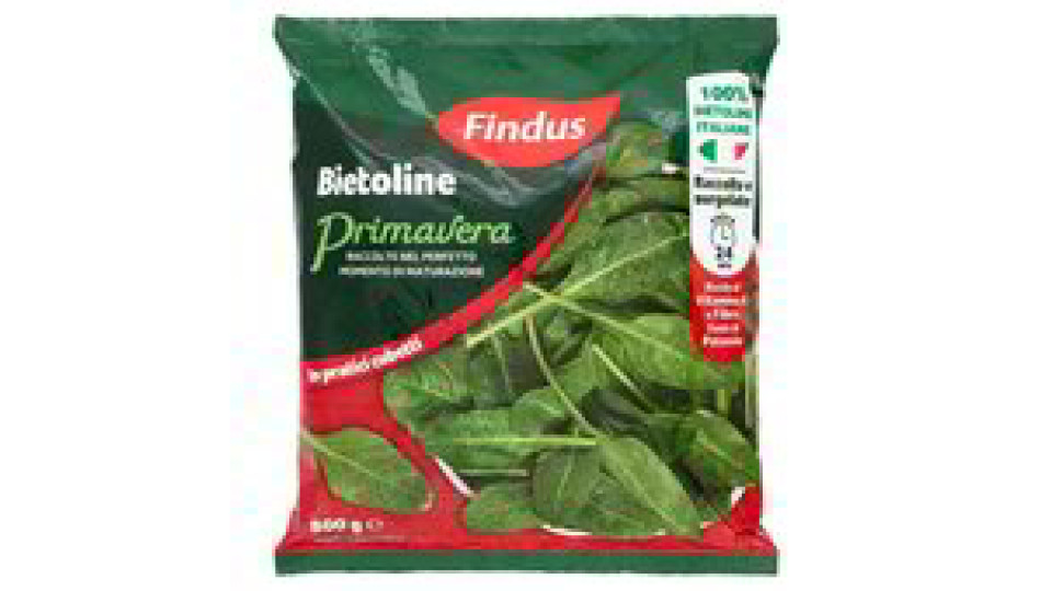 Findus Bietoline Primavera 800 g