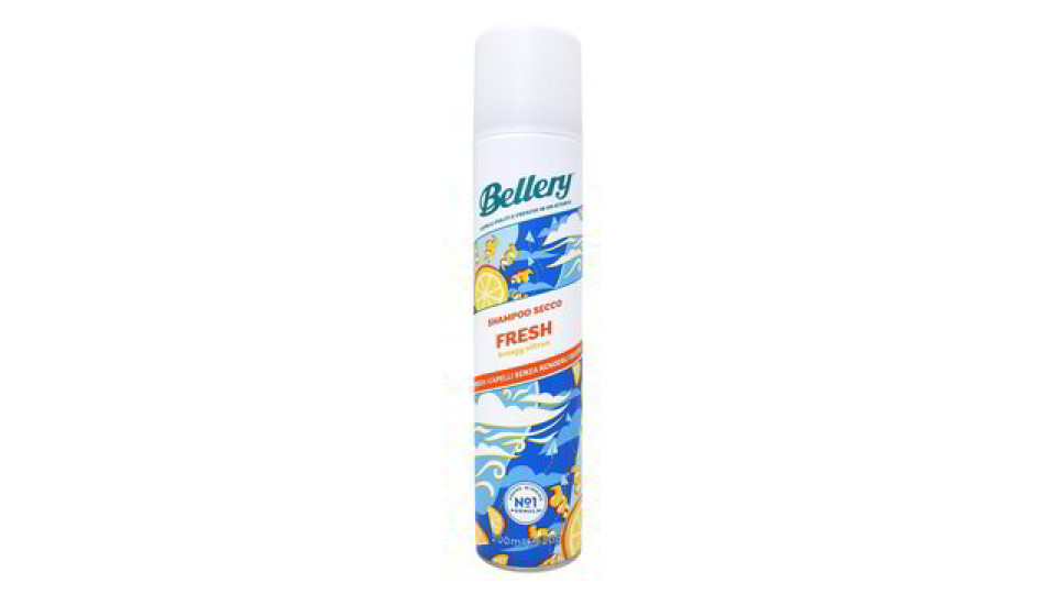 Bellery Shampoo Secco Fresh breezy citrus 200 ml