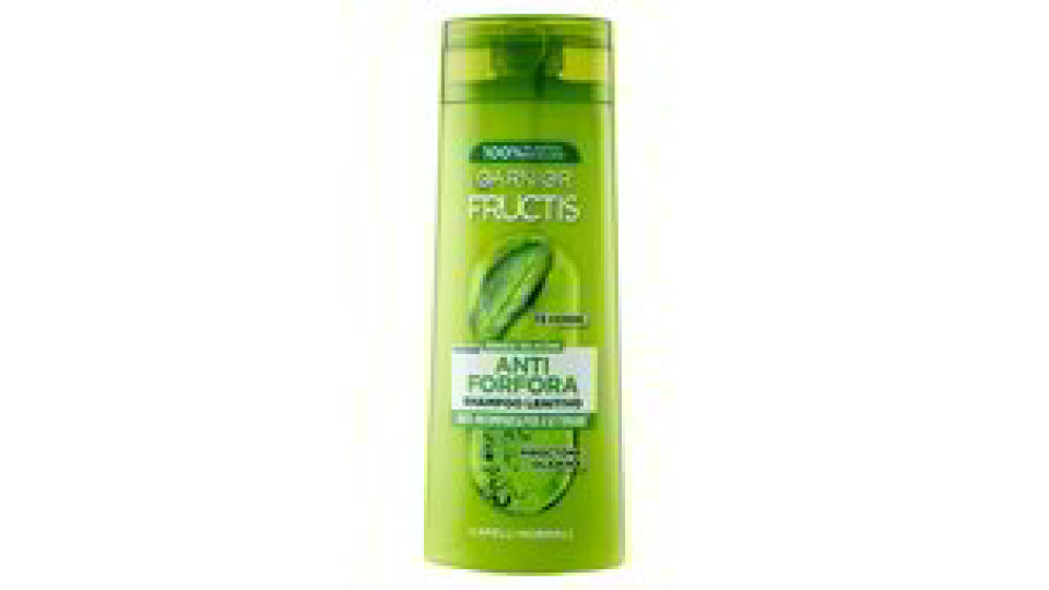 Garnier Fructis Shampoo Antiforfora lenitivo per capelli normali, 250 ml
