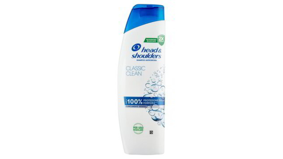 Head & Shoulders Shampoo Antiforfora Classic Clean 95 ml