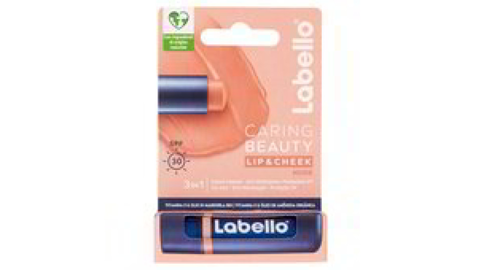 Labello Caring Beauty Lip & Cheek Nude SPF 30 4,8 g