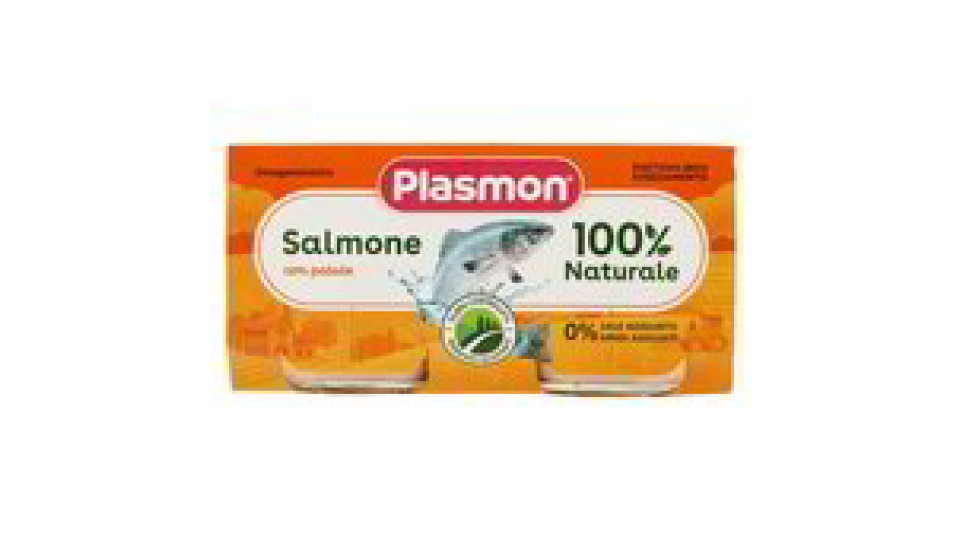 Plasmon Omogeneizzato Salmone con patate 2 x 80 g