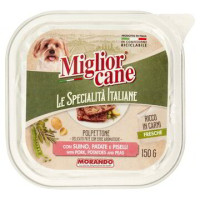 Migliorcane Le Specialità Italiane Polpettone con Suino, Patate e Piselli 150 G