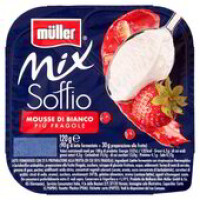 YOGURT MOUSSE BIANCO E FRAGOLA