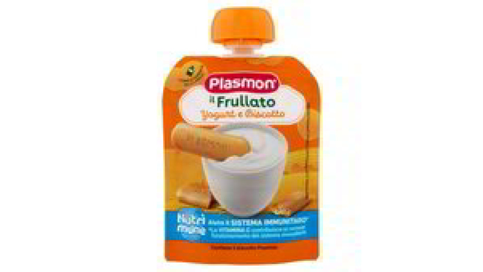 Plasmon il Frullato Yogurt e Biscotto Nutrimune 85 g