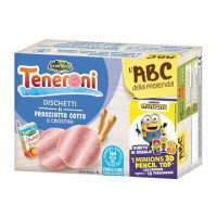 Teneroni l'ABC della merenda Dischetti al Prosciutto Cotto e Crostini