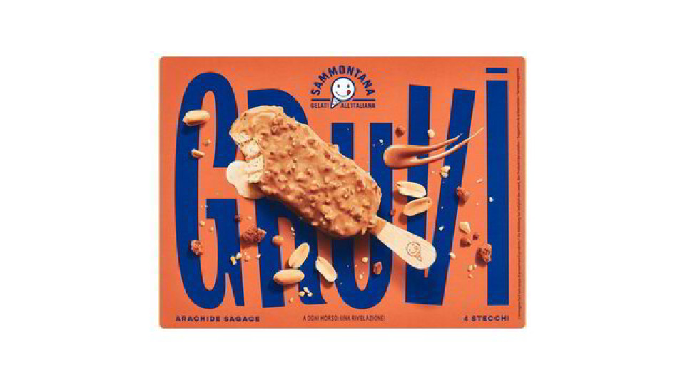 Sammontana Gruvi Arachide Sagace 4 x 60 g