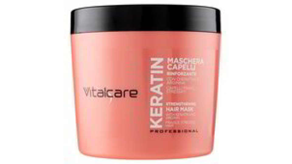 Vitalcare Professional Keratin Maschera Capelli Rinforzante 500 ml