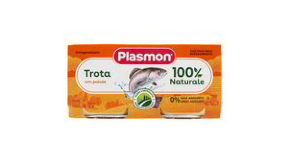 Plasmon Omogeneizzato Trota con patate 2 x 80 g