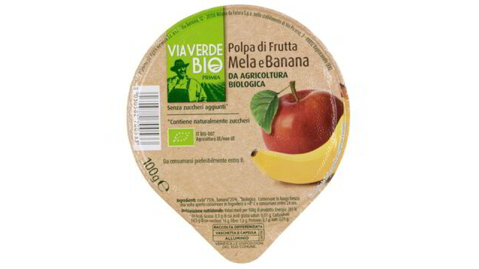 POLPA DI MELA E BANANA