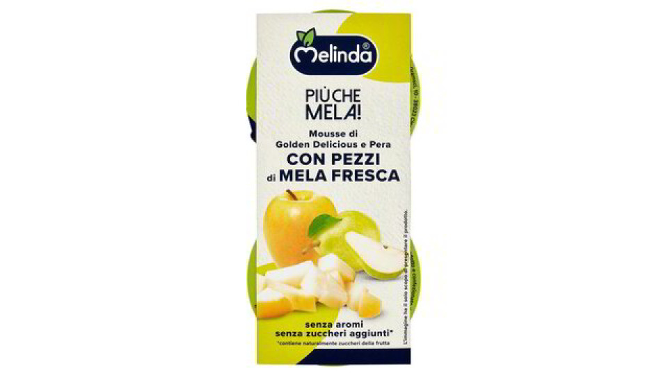 PUREA DI MELA GOLDE E PERA
